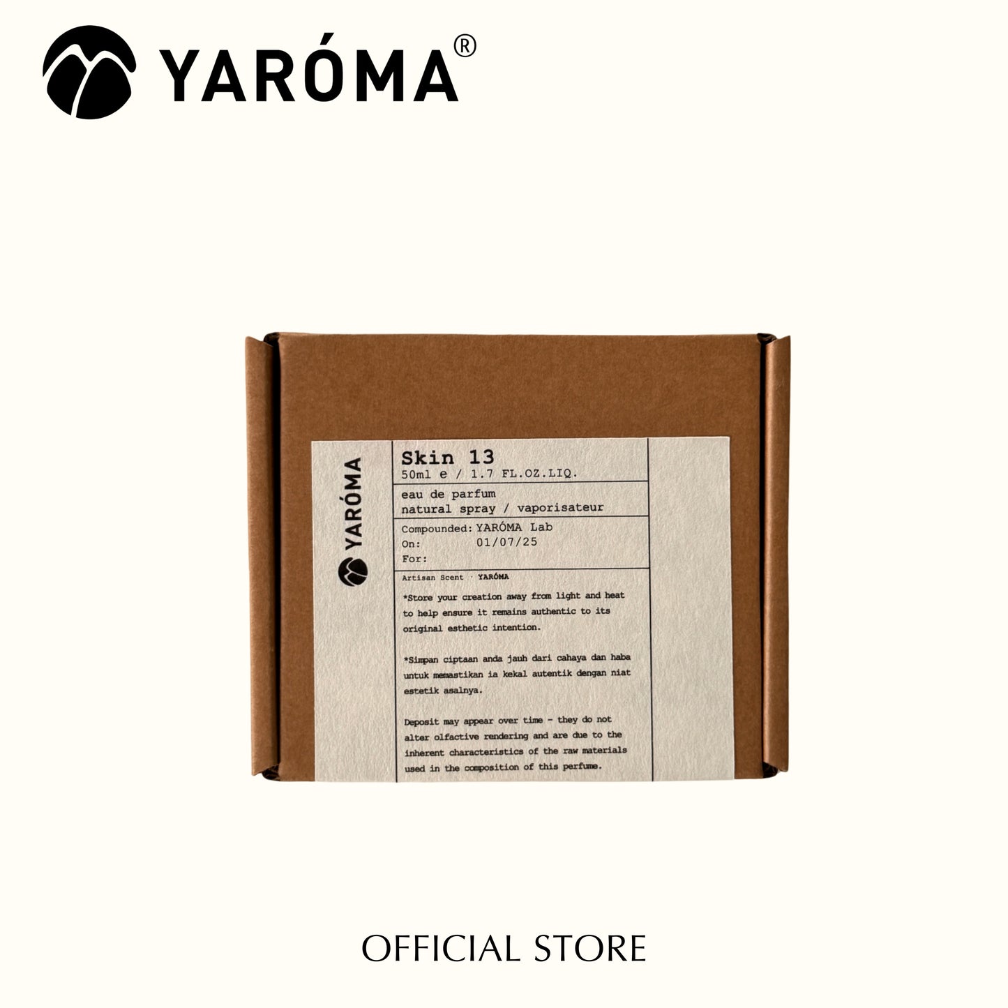 YAROMA SKIN 13 EAU DE PARFUM 50ML