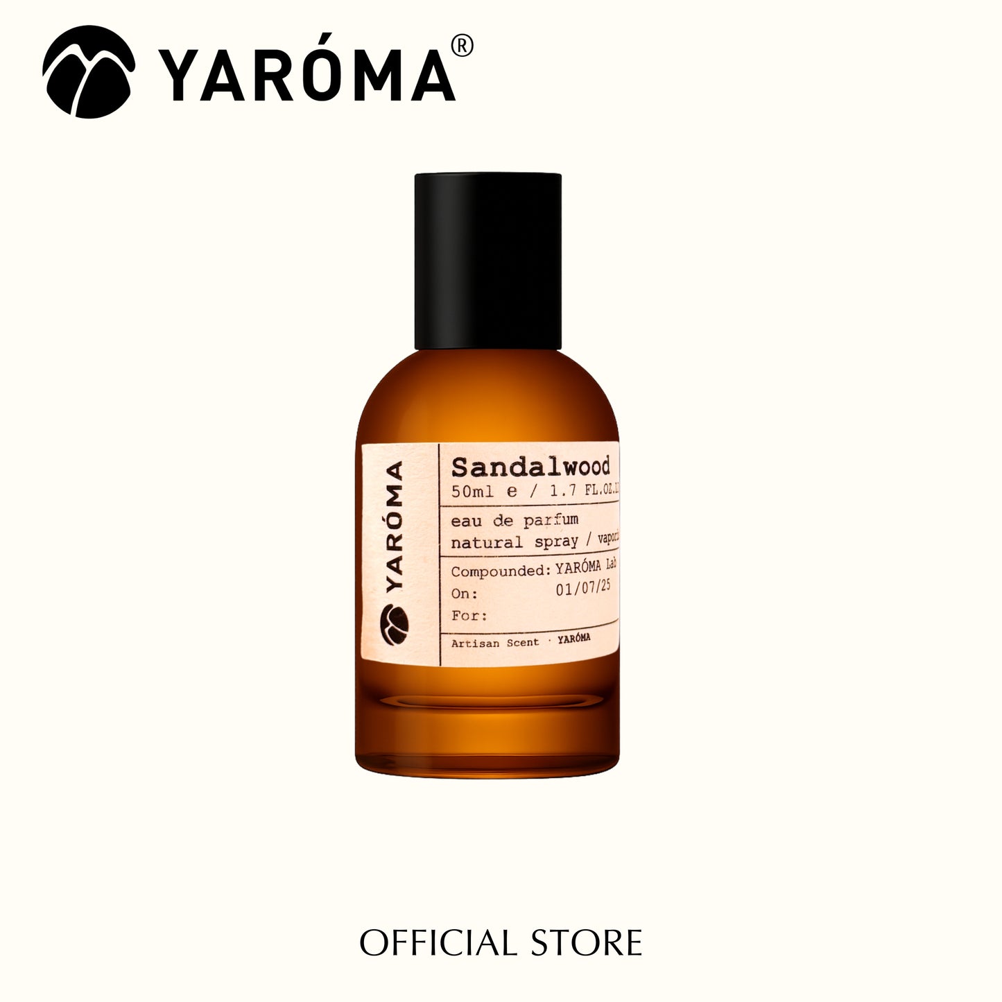 YAROMA SANDALWOOD EAU DE PARFUM 50ML