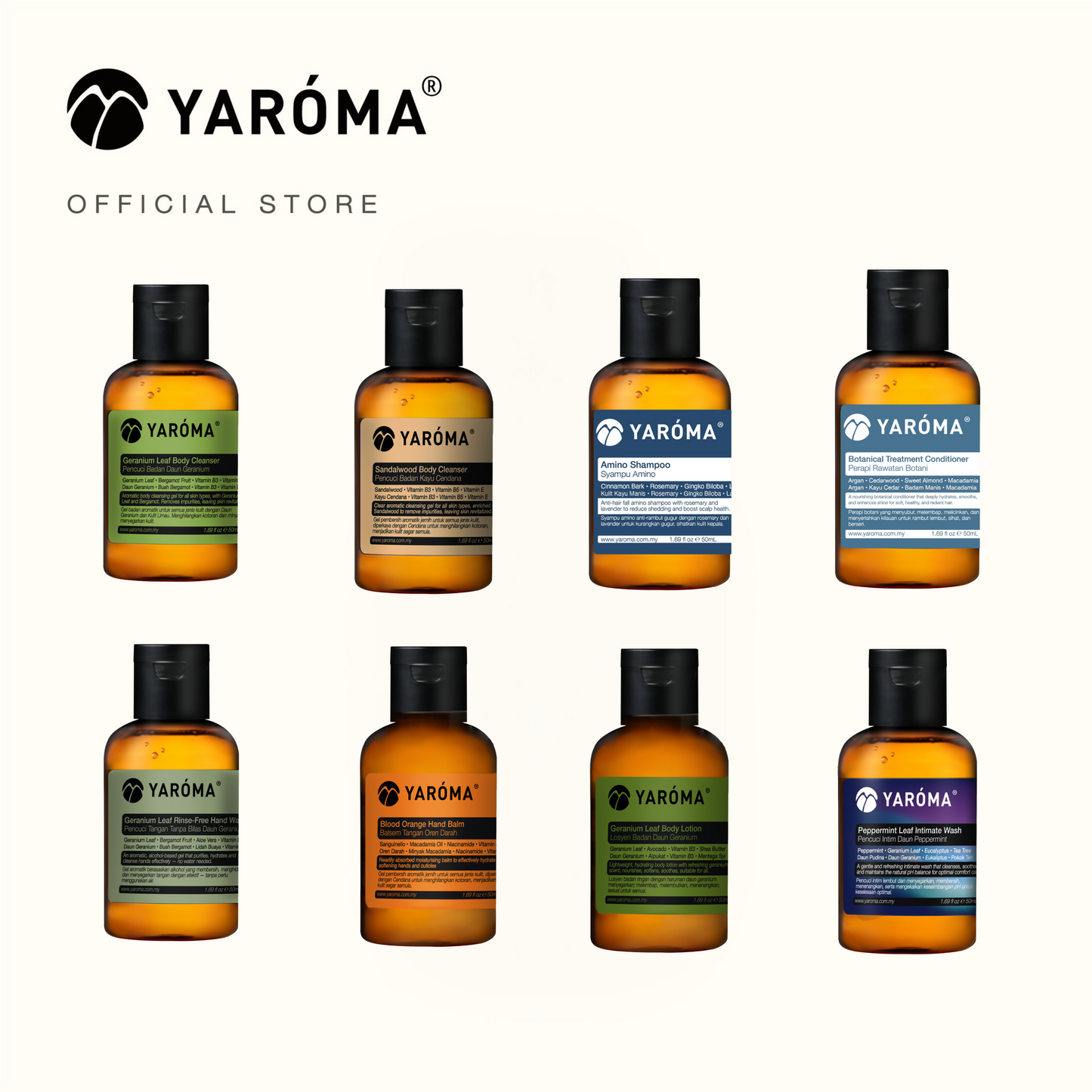 YAROMA Departure Travel Set SINGAPORE