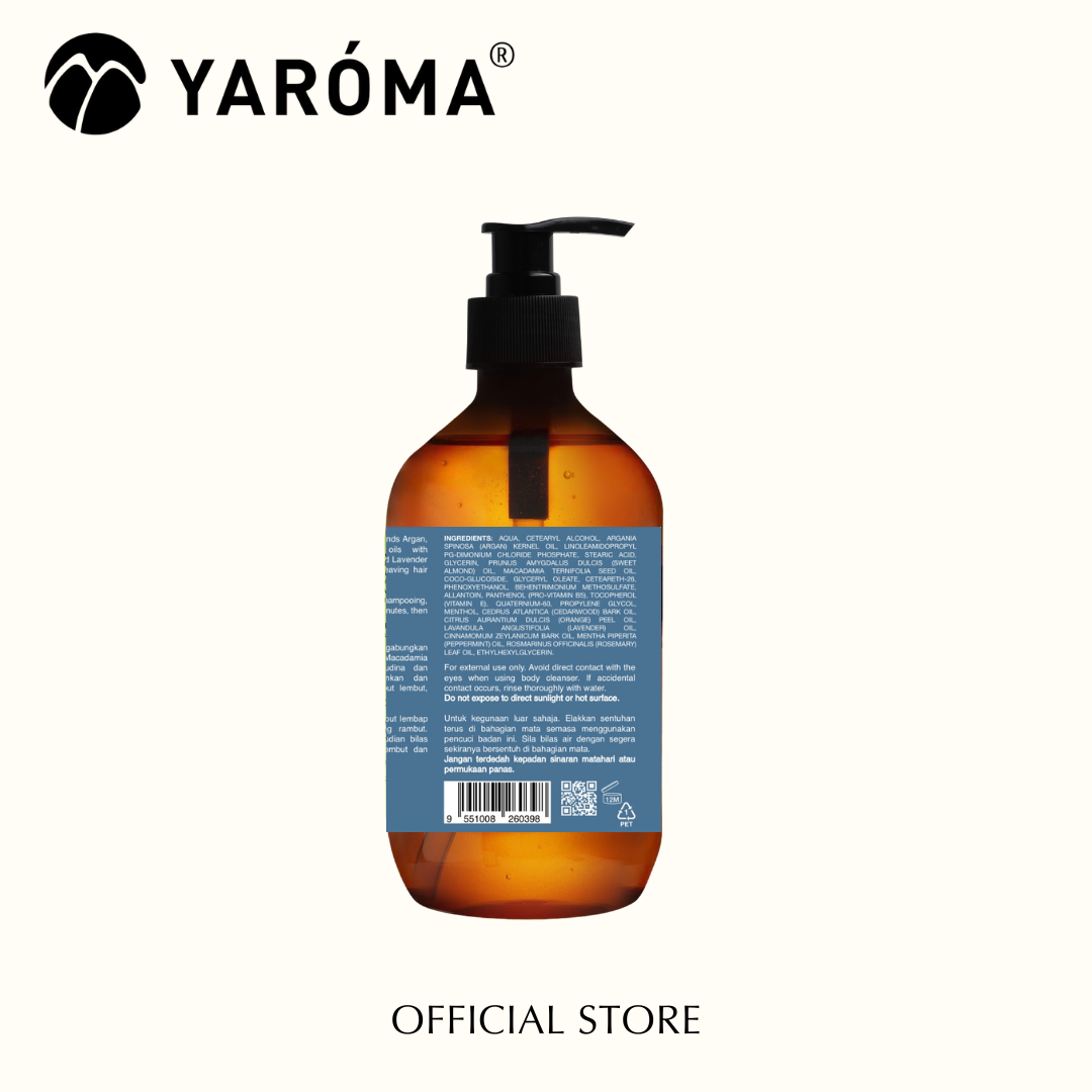 YAROMA Botanical Treatment Conditioner 300ML ((Hydrating | Smoothing | Silicone-Free Natural Care) SINGAPORE