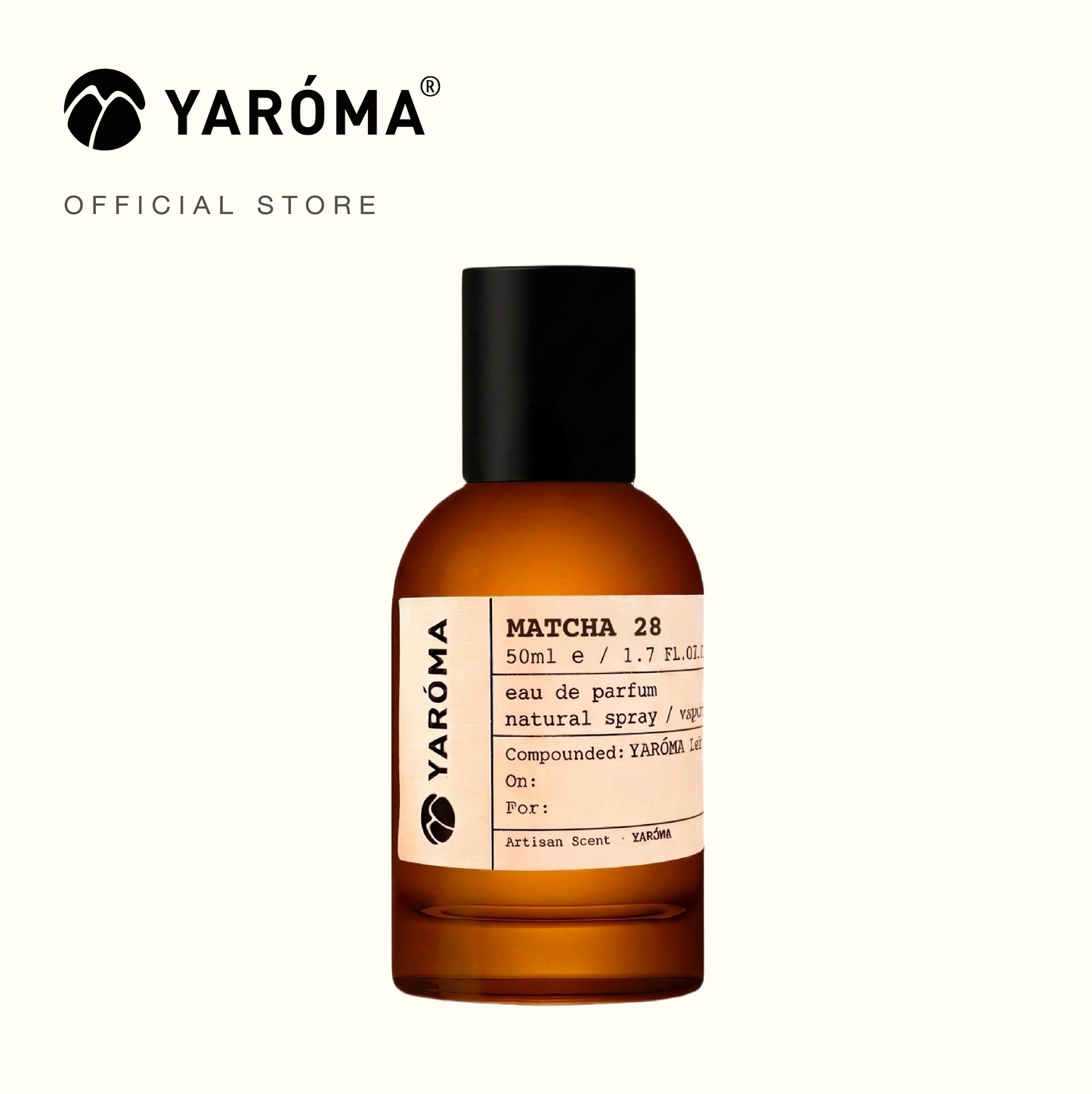 YAROMA MATCHA28 Eau de Parfum | Green Tea & Creamy Fig Scent