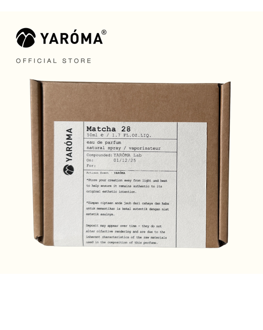 YAROMA Fragrance Matcha 28 Eau De Parfum 50 ML (SINGAPORE)