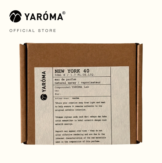 YAROMA NEW YORK 40 Eau de Parfum | Bright Citrus & Tuberose Fragrance