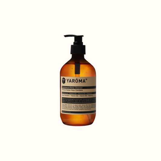 YAROMA Sandalwood Nutritious Nourishing Luxurious Body Cleanser [Hydrating and Calming] (500ML) SINGAPORE