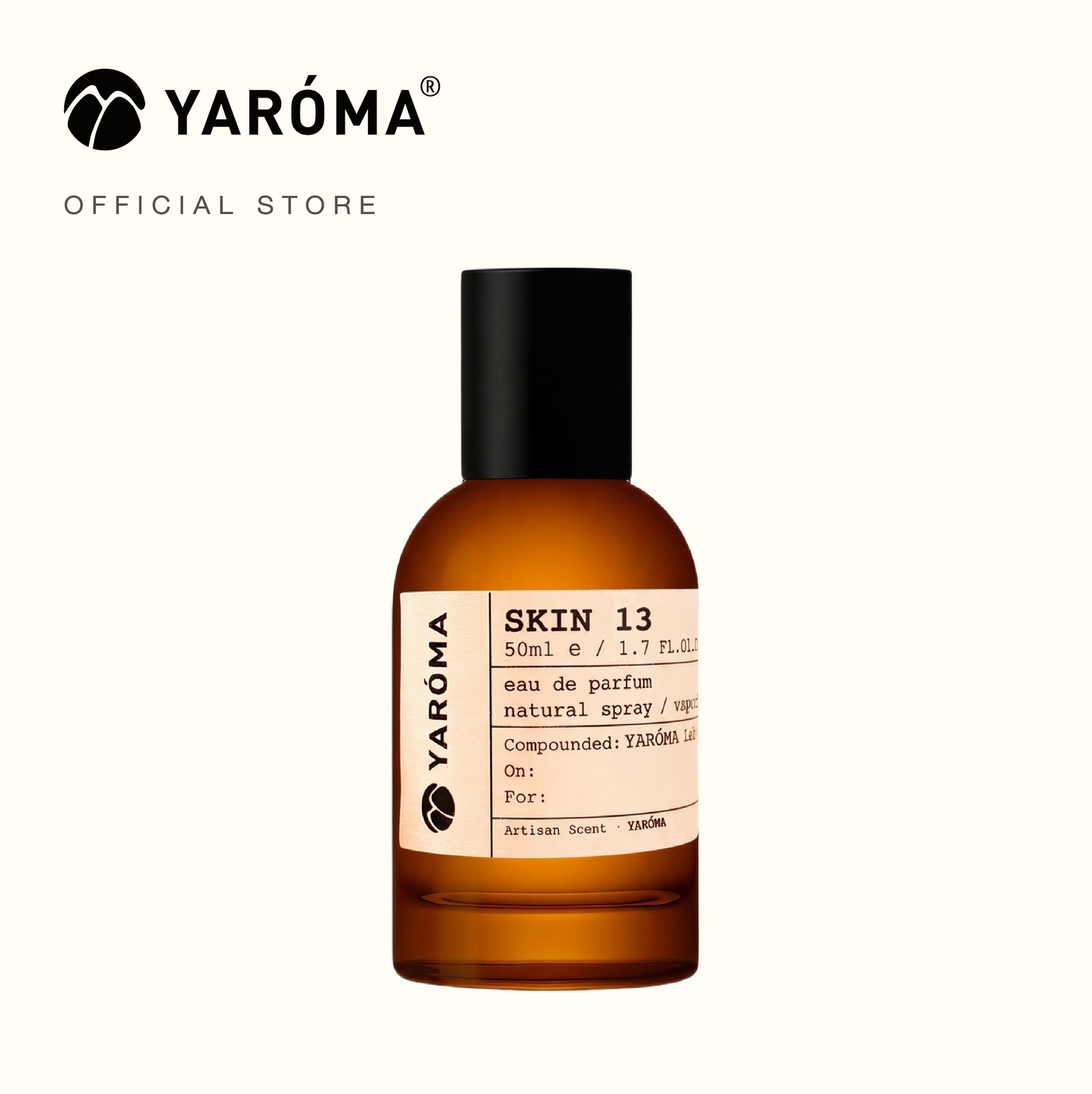 YAROMA SKIN 13 Eau de Parfum | Intimate Musk & Clean Skin Scent