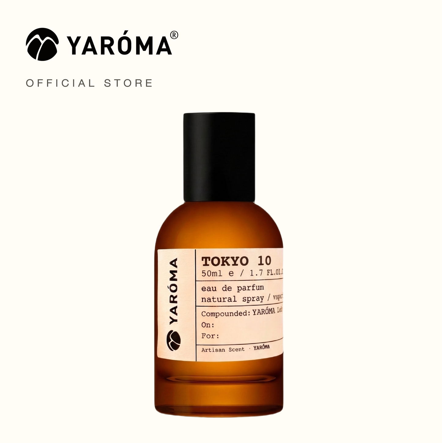 YAROMA TOKYO 10 Eau de Parfum | Smoky Guaiac Wood Fragrance