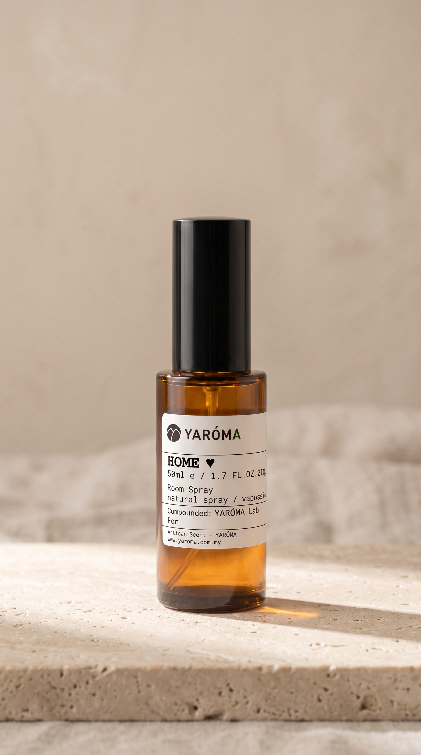 YAROMA HOME Room Spray 50 mL | Vibrant Citrus & Green Woods