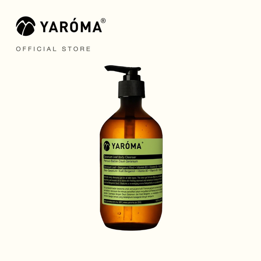 YAROMA Geranium & Bergamot Body Cleanser | Natural Essential Oils