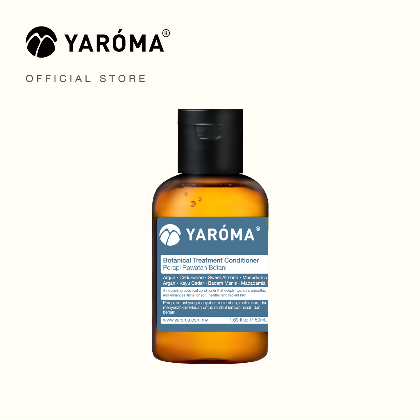 YAROMA Botanical Treatment Conditioner Hydrating | Smoothing | Silicone-Free Natural Care (SINGAPORE)