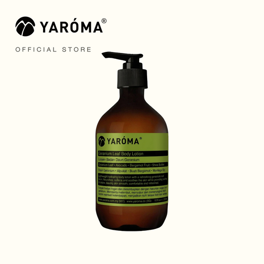 YARÓMA Geranium Leaf Body Lotion | Avocado & Shea Butter