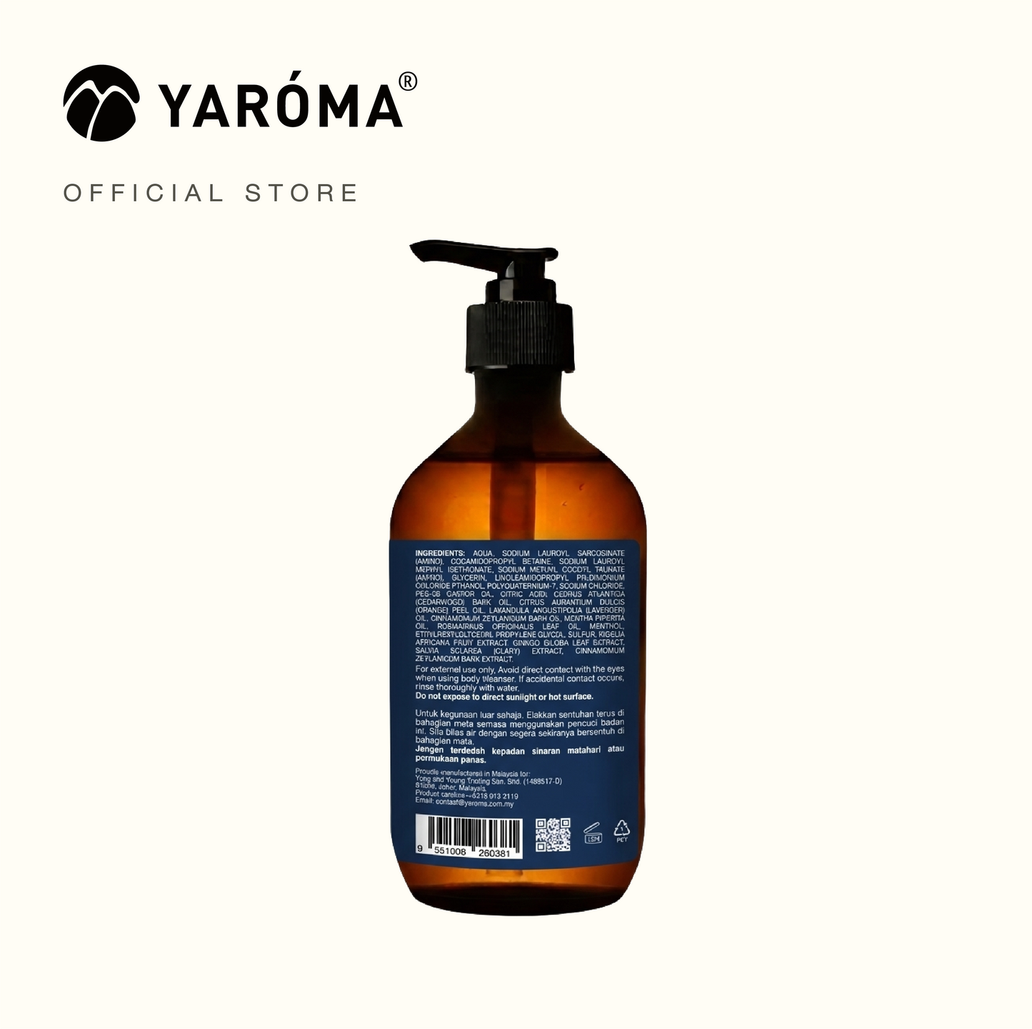 YAROMA Amino Shampoo | Hair Fall Control & Scalp Refresh