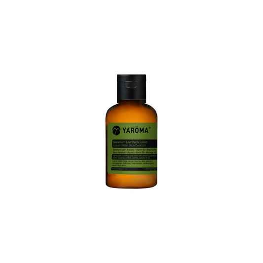 YAROMA Geranium Leaf Essential Oil Avocado Shea Butter Body Lotion (50ML) SINGAPORE