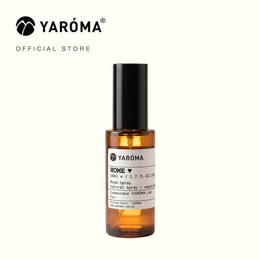 YAROMA HOME Room Spray 50 mL | Vibrant Citrus & Green Woods