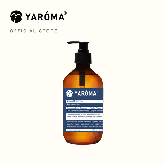 yaroma amino shampoo 500ml bottle front view